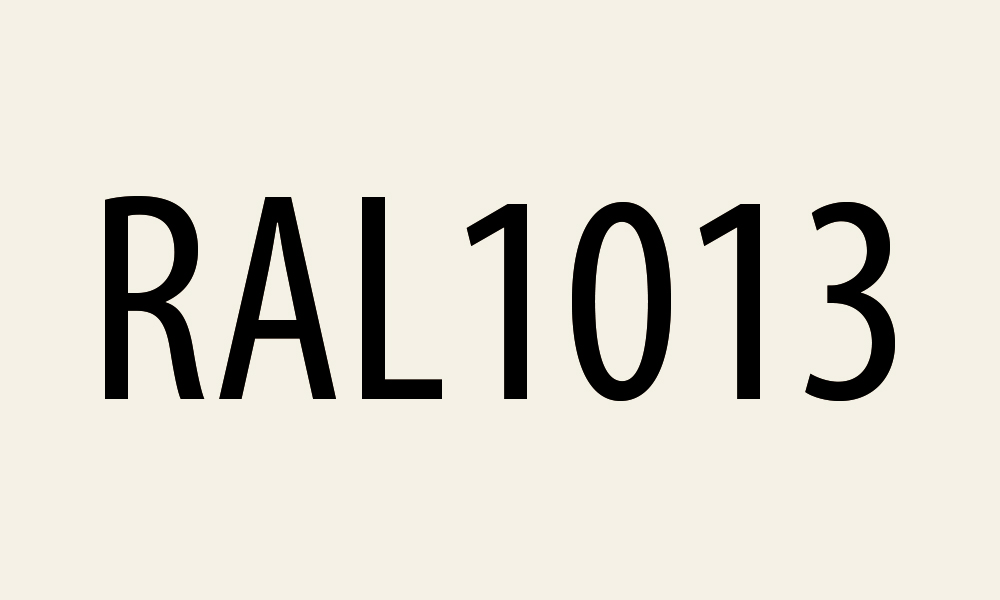 RAL 1013 Perlweiß