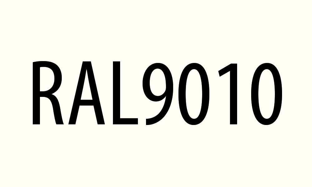RAL 9010 Reinweiß 