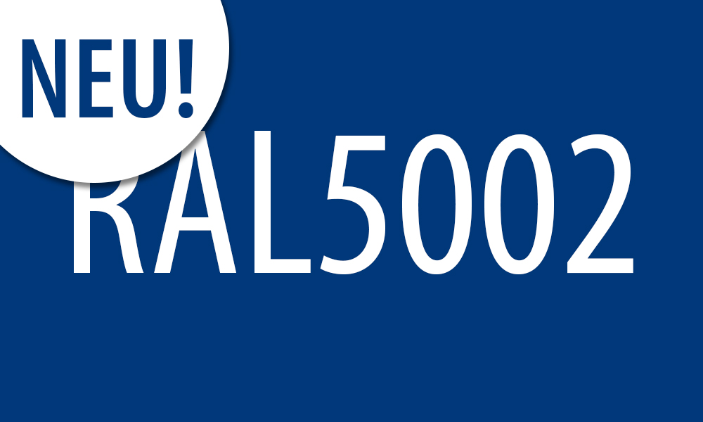 RAL 5002 Ultramarinblau 