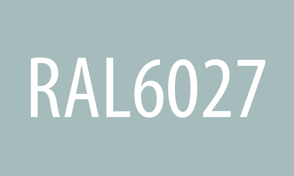 RAL 6027 Lichtgrün 