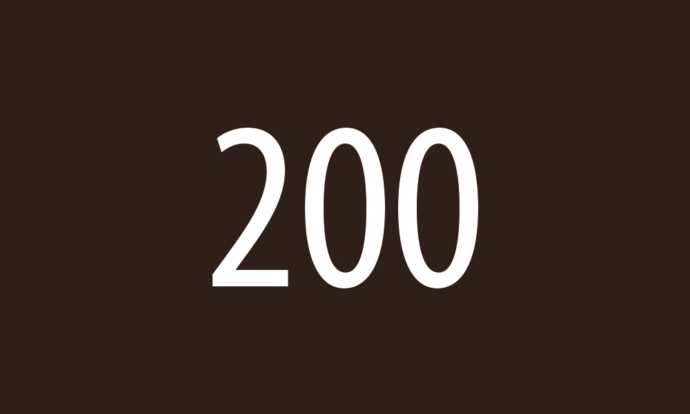 200 Nussbaum, dunkel