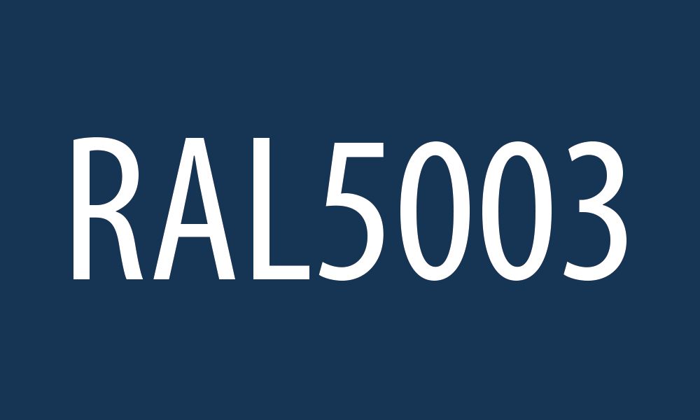 RAL 5003 Saphirblau 
