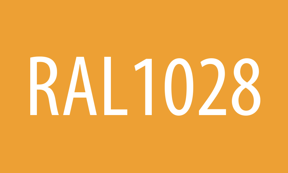 RAL 1028 Melonengelb 