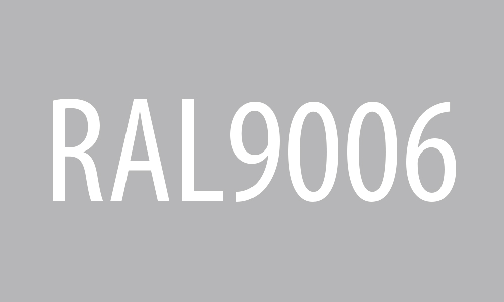 RAL 9006 Weißaluminium 