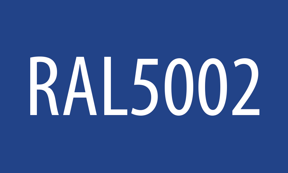 RAL 5002 Ultramarinblau 